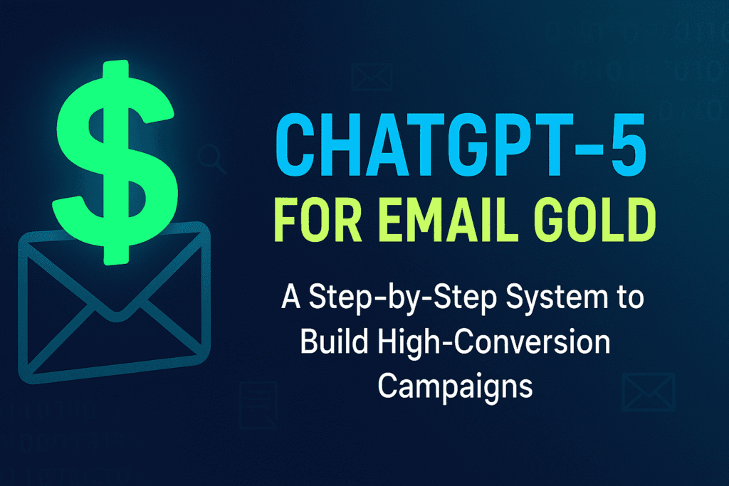 ChatGPT-5 for Email Gold A Step-by-Step System to Build High-Conversion Campaigns