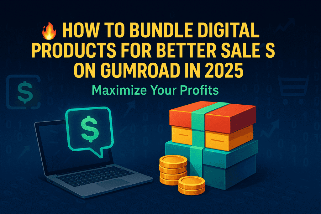 How to Bundle Digital Products for Better Sales on Gumroad in 2025