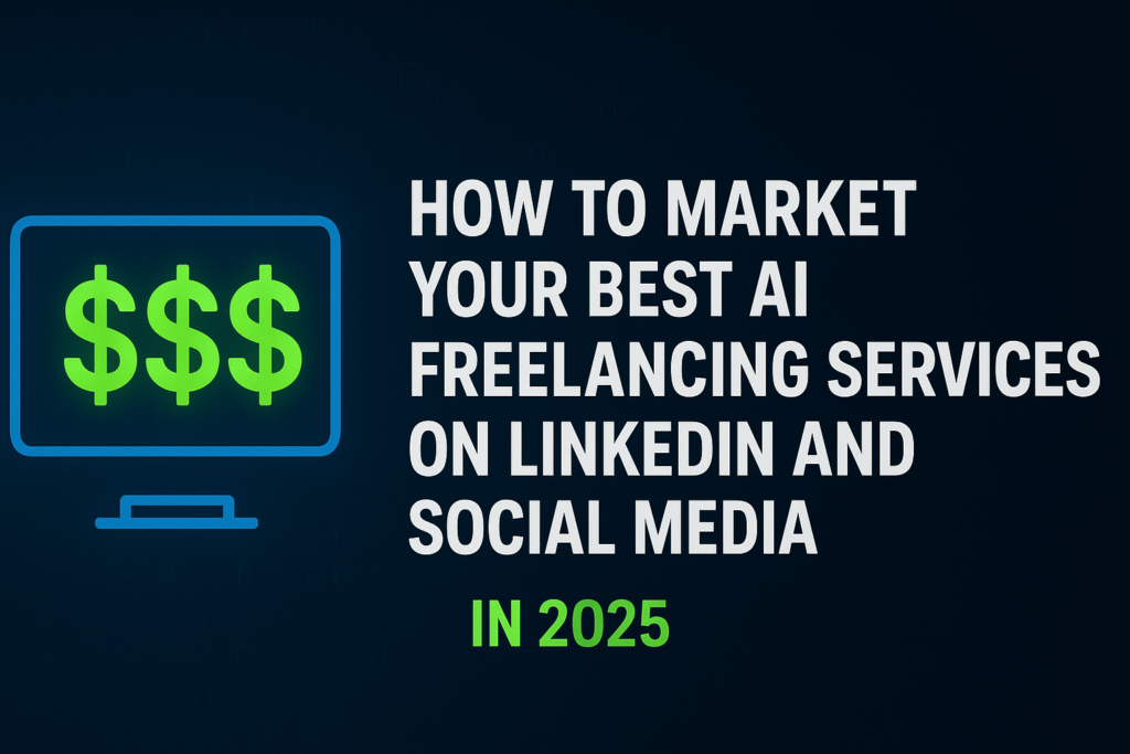 How to Market Your best AI Freelancing Services on LinkedIn and Social Media in 2025