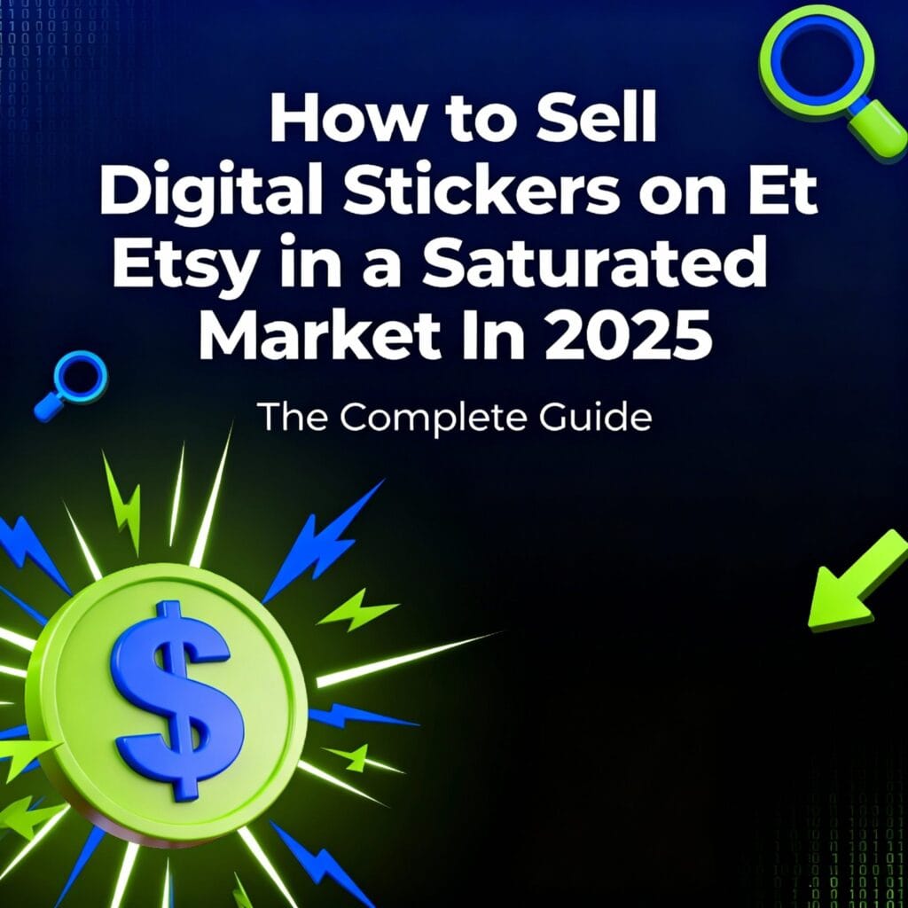 How to Sell Digital Stickers on Etsy in a Saturated Market In 2025
