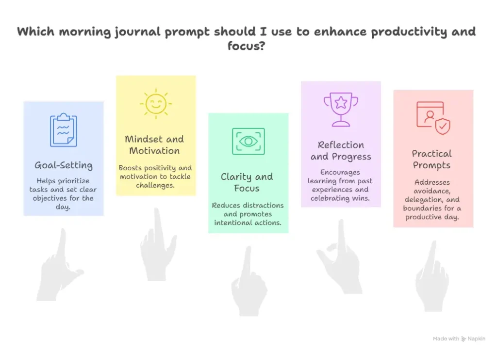 25 Morning Journal Prompts for Productivity and Focus
