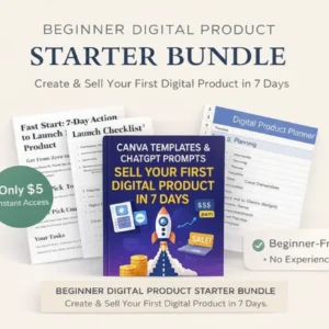 Digital Product Starter Bundle