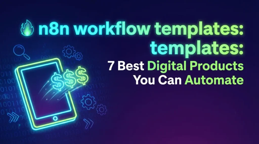 n8n workflow templates: 7 Best Digital Products You Can Automate