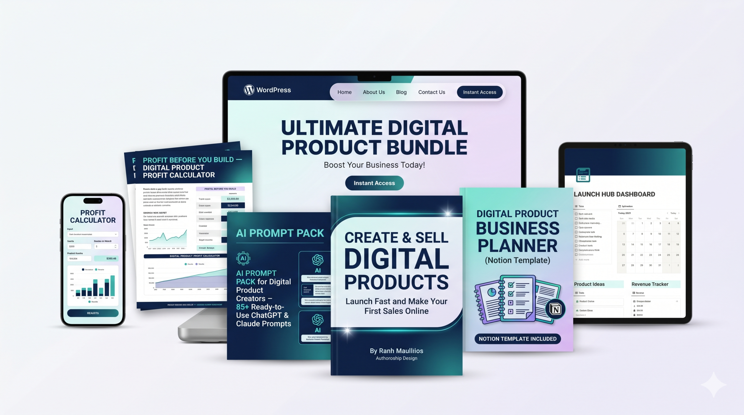 Digital Product Starter Kit — Everything You Need to Go from Idea to First Sale